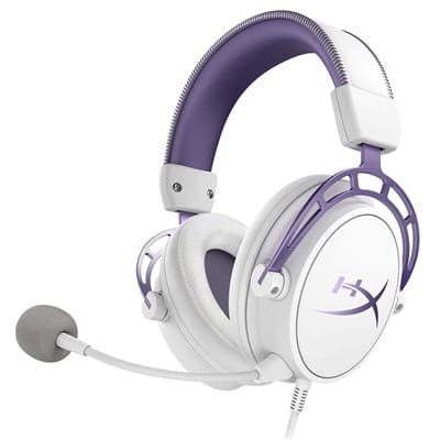 HyperX Cloud Alpha White/Purple